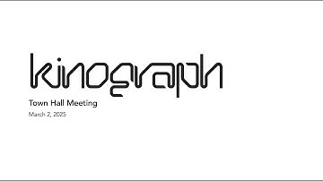 Kinograph "Town Hall" Zoom recording