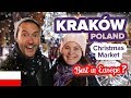 Magical Christmas Market in Kraków Poland. Must Visit! Best Christmas Market in Europe.