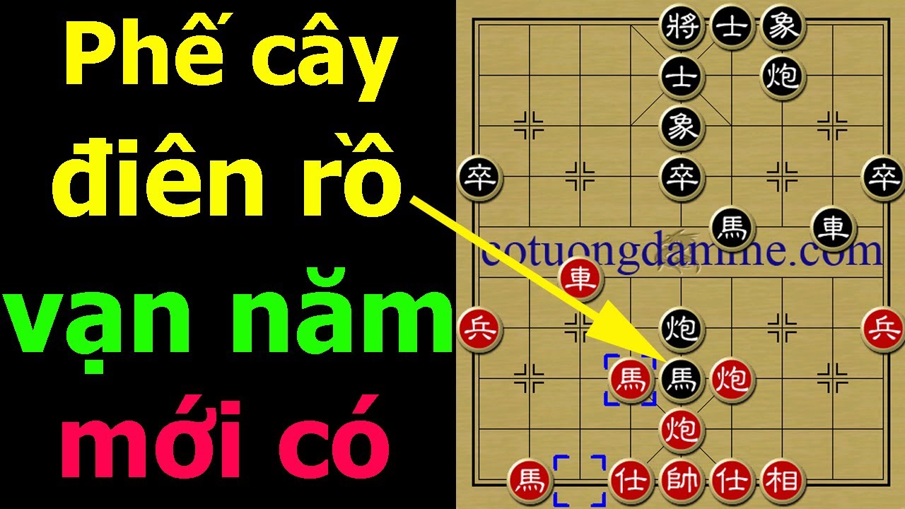 Ván Cờ Tướng Phế Cây Điên Rồ Nhất Chỉ Có Quái Thủ Này Nghĩ Ra