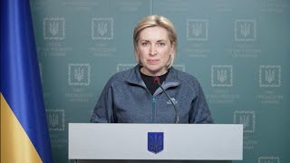 Ірина Верещук – про результати роботи гуманітарних коридорів 13 березня.