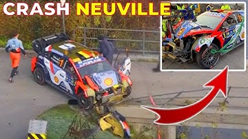 💥 NEUVILLE CRASH ❌ 🇪🇺 WRC Central European Rally 2025 | FLAT OUT on ICE | Sunday Morning