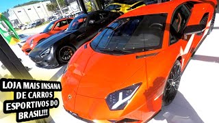 FUI NA LOJA MILIONÁRIA DE CARROS ESPORTIVOS EM BALNEÁRIO CAMBORIÚ - LOJA BOCA MAFRA PREMIUM!