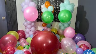 Different Type Of Balloons Popping Satisfying Video