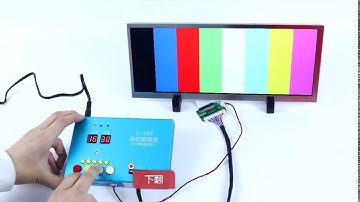 New Vision LVDS LCD Tester T100 Review - TV Laptop Screen LED LCD Panel Tester