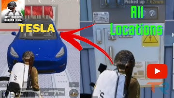 How To Make TESLA Car In BGMI | Pubg TESLA Car Machine Location | TECHNICAL RETREAT 😎❤