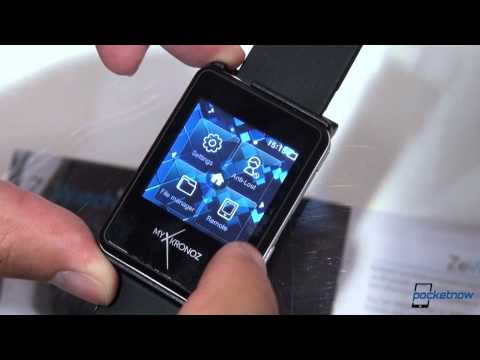 MyKronoz ZeNano Smart Watch: Hands-On from IFA 2013 | Pocketnow