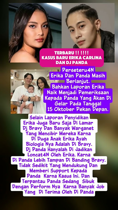 Erika Carlina & Dj Panda #djpanda #erikacarlina #pandagank #djpandaofficial #shorts #fyp