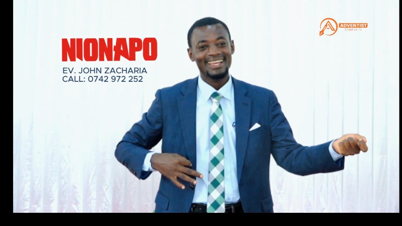 NIONAPO || LUGHA YA ALAMA YA TANZANIA || EV. JOHN ZACHARIA
