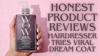 Color Wow Dream Coat Review &amp; Demo: Is It Worth the Hype? Hairdresser&#39;s Honest Review Viral Products