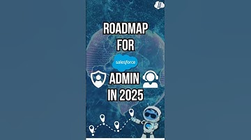 Salesforce Admin Roadmap 2025 | Become a @salesforce  Admin in 1 Minute  #salesforceadmin