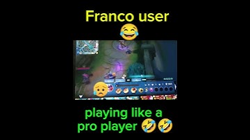 using Franco in MLBB 😂😬