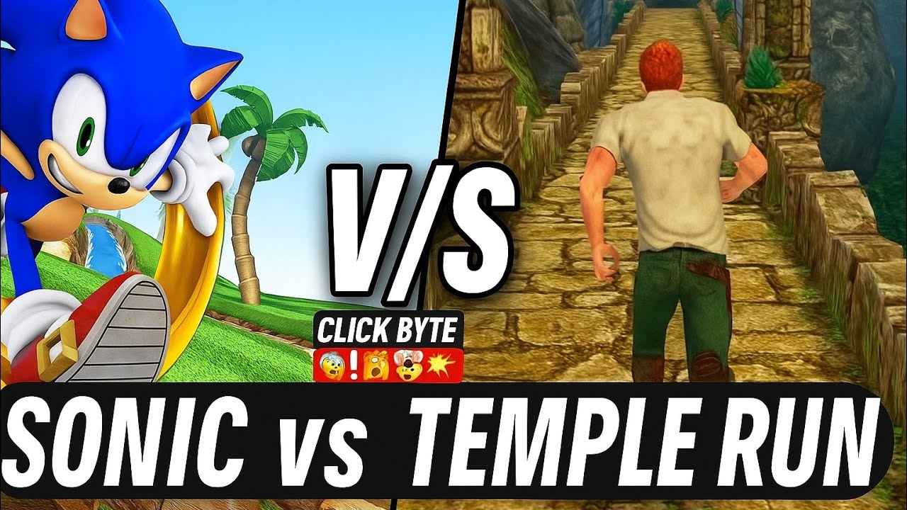 😱 SONIC DASH 🌀 vs TEMPLE RUN 🏃‍♂️ | You Won’t Believe Who Wins! 💥🔥 ...