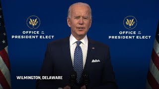 Biden applauds COVID relief bill, pushes for more