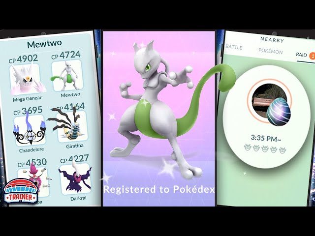 Pokémon Go' Raid Update: Shiny Mewtwo, Counters and Complete List of Bosses