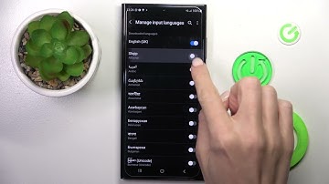 How to Change Keyboard Language on Samsung Galaxy S23 Ultra - Add New Keyboard Language