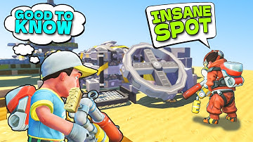 SPYING On My Friend to STEAL His Spot in Hide And Seek! (Scrap Mechanic Multiplayer Monday)