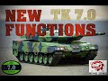 RC Panzer Leopard 2 A6 Heng Long 1/16 neue Funktionen TK7.0