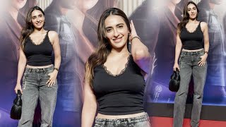 Akanksha Ranjan Looks Beautiful At Juhu Pvr For Ulajh Screening