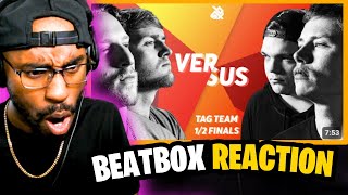 K-PoM vs KOTCHA | Grand Beatbox TAG TEAM Battle 2018 | SEMI FINAL (REACTION)