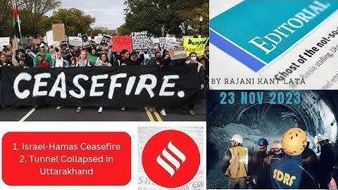 23rd November 2023 | Gargi Classes The Editorials & Idea Analysis | By R.K. Lata