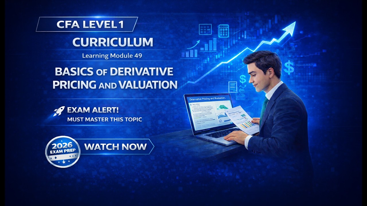 CFA Level 1 Derivatives – Basics of Pricing & Valuation Explained ...