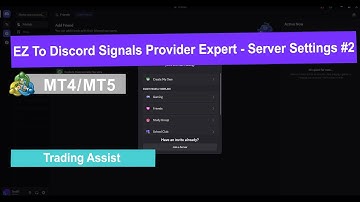 📡💥EZ To Discord Signals Provider Expert - Server Settings #2 [TradingFinder]