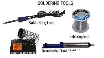 Tools, materials, equipment for Electric Fan Repair  & Maintenance