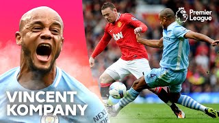 5 Minutes Of Vincent Kompany Being Captain Fantastic! | Man City | Premier League