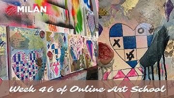 Week 46 of The Online Mastery Program | Milan Art Institute Weekly Vlog