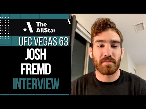 Josh Fremd has back against the wall, expects exciting fight with “technical brawler” Tresean Gore