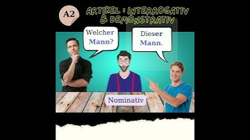 A2 /Grammatik Deutsch: Welcher? Dieser! / Almanca: Hangi? Bu! / Which one? This one! #almanca