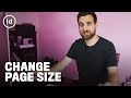 How to Change Page Sizes | InDesign Tutorial