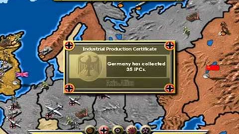 Axis and Allies German Theme Music 1998, Hasbro Fully Animated