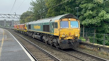 Freightliner locomotive convoy and West Midlands Railway 730022 on test at Runcorn (16/9/24)