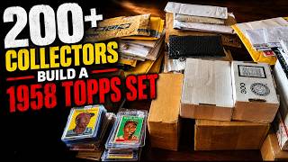 Building a 1958 Topps Set Together