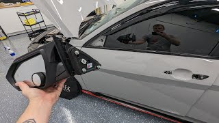 2022 Hyundai Elantra N mirror removal