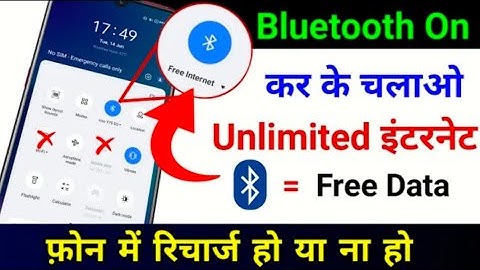 Turn On Bluetooth and Use Unlimited Internet | New Bluetooth trick | Use Unlimited Internet 2022