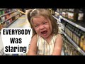 The Reality Of Taking A Toddler Shopping | TEEN MOM