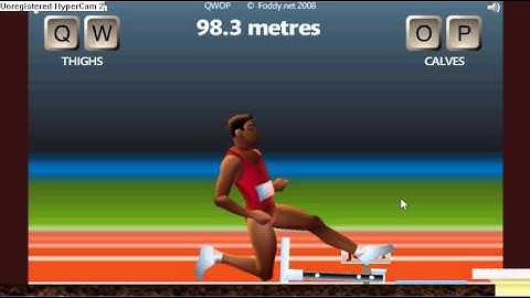 QWOP | 100 meters