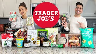 trying new products from Trader Joe's (taste test)