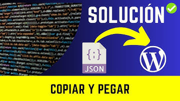 ✅👉¡Solución! Cómo IMPORTAR Json a Wordpress Sin Plugins - Tutorial