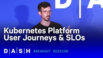 Kubernetes Platform User Journeys & SLOs