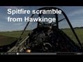 Spitfire scramble from Hawkinge - - - - By Søren Dalsgaard