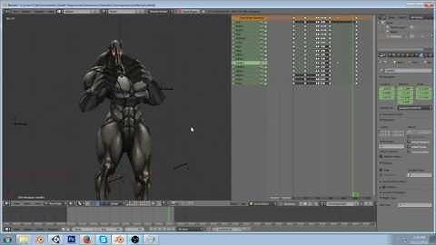 3D Animation in Blender/Unity for Citadel Deep #GameDev #Animation #Blender #Unity #3D