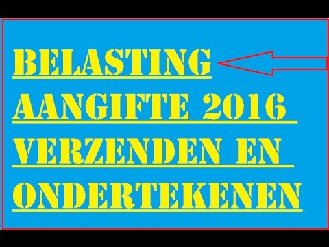 Belasting schijven 2018