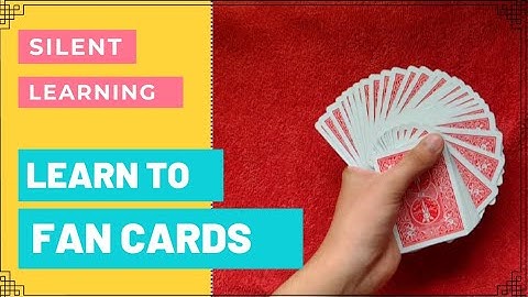 LEARN THUMB FAN || Cardistry Basics || #Silent_Learning