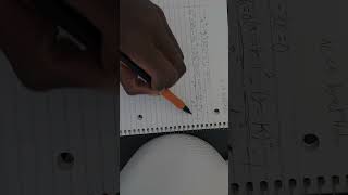 Example of turning a conic equation into its standard form