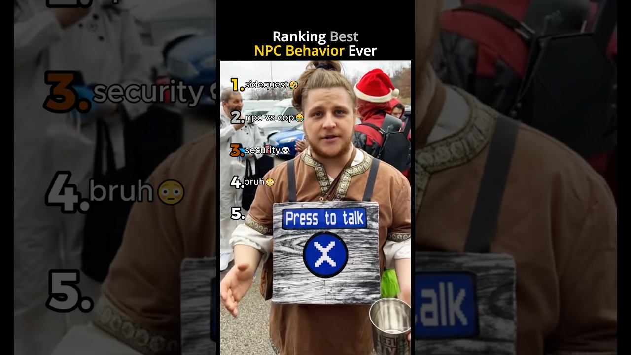 Ranking Best NPC Behavior Ever