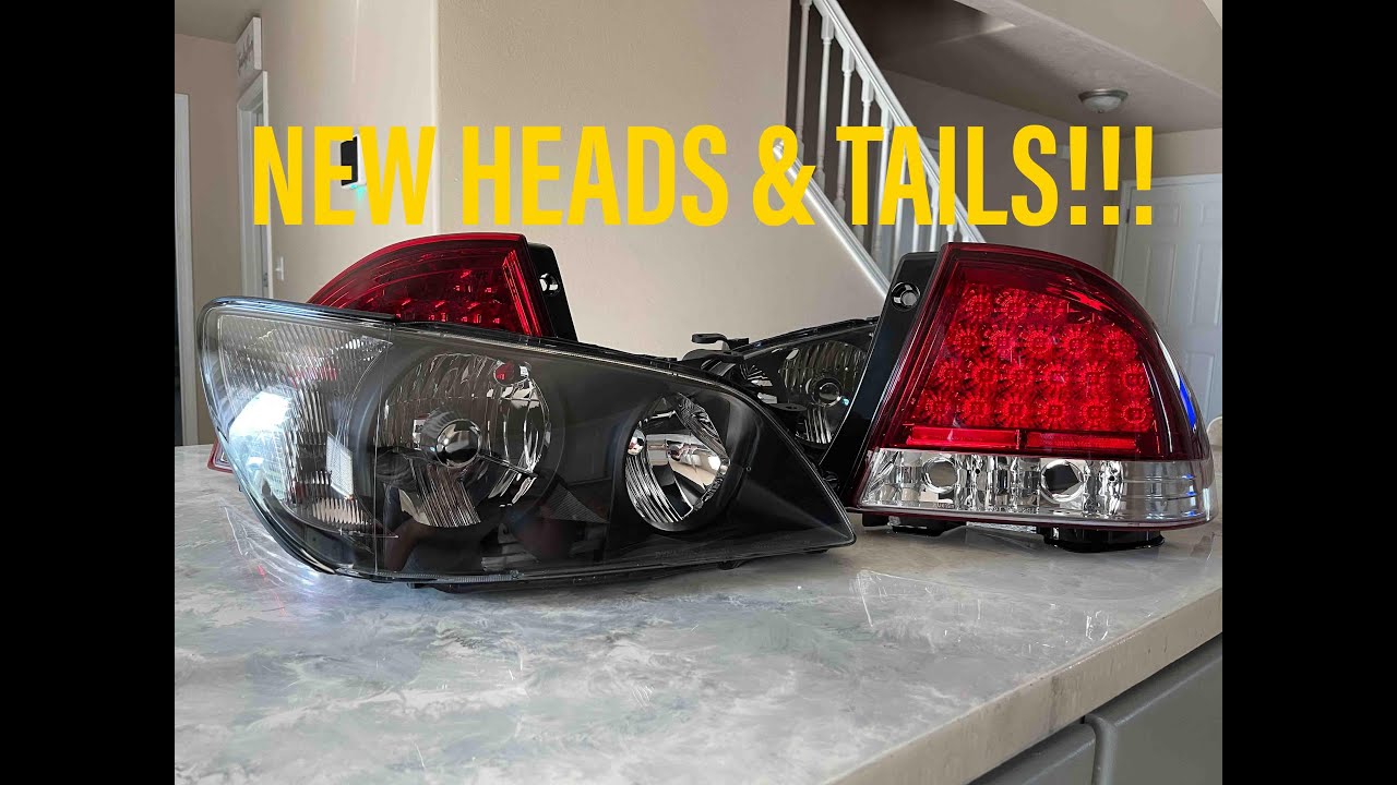 LEXUS IS300 LED TAIL LIGHTS & SPECD HEADLIGHTS [LEXUS IS300 BUILD EP.2