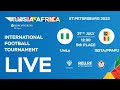 5th place game | International Football Tournament «Russia-Africa» | Play-off | 2023